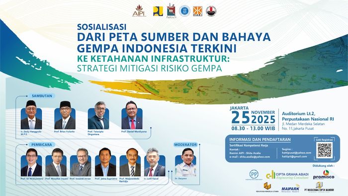Sosialisasi Peta Mutakhir Sumber dan Bahaya Gempa di Indonesia