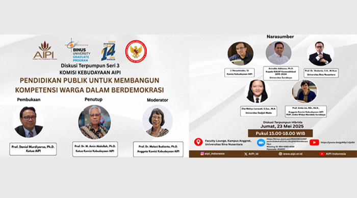 Diskusi Terpumpun Seri 3: “Pendidikan Publik untuk Membangun Kompetensi Warga dalam Berdemokrasi”